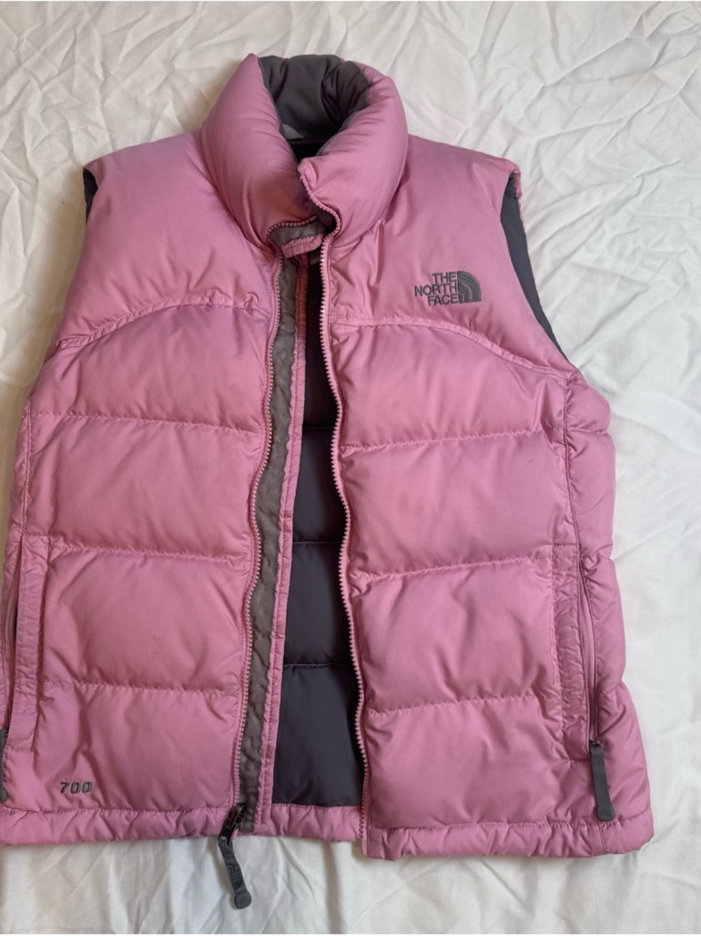 The North Face Pink Down Insulated Women's Vest
